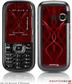 LG Rumor 2 Skin - Abstract 01 Red