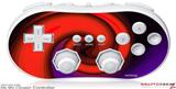 Wii Classic Controller Skin - Alecias Swirl 01 Red