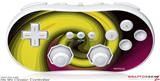 Wii Classic Controller Skin - Alecias Swirl 01 Yellow