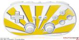 Wii Classic Controller Skin - Rising Sun Japanese Yellow