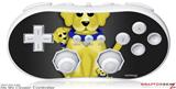 Wii Classic Controller Skin - Puppy Dogs on Black