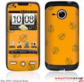 HTC Droid Eris Skin Anchors Away Orange
