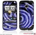 HTC Droid Eris Skin - Alecias Swirl 02 Blue