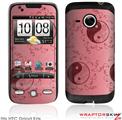 HTC Droid Eris Skin - Feminine Yin Yang Red