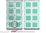 Squared Seafoam Green - Decal Style skin fits Zune 80/120GB  (ZUNE SOLD SEPARATELY)