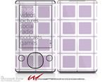 Squared Lavender - Decal Style skin fits Zune 80/120GB  (ZUNE SOLD SEPARATELY)