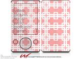 Boxed Pink - Decal Style skin fits Zune 80/120GB  (ZUNE SOLD SEPARATELY)