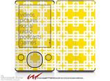 Boxed Yellow - Decal Style skin fits Zune 80/120GB  (ZUNE SOLD SEPARATELY)