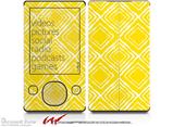 Wavey Yellow - Decal Style skin fits Zune 80/120GB  (ZUNE SOLD SEPARATELY)