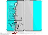 Ripped Colors Neon Teal Gray - Decal Style skin fits Zune 80/120GB  (ZUNE SOLD SEPARATELY)