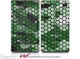 HEX Mesh Camo 01 Green - Decal Style skin fits Zune 80/120GB  (ZUNE SOLD SEPARATELY)