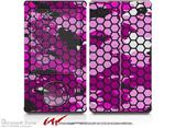 HEX Mesh Camo 01 Pink - Decal Style skin fits Zune 80/120GB  (ZUNE SOLD SEPARATELY)