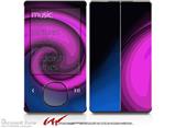 Alecias Swirl 01 Purple - Decal Style skin fits Zune 80/120GB  (ZUNE SOLD SEPARATELY)