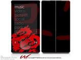 Oriental Dragon Red on Black - Decal Style skin fits Zune 80/120GB  (ZUNE SOLD SEPARATELY)