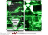 Radioactive Green - Decal Style skin fits Zune 80/120GB  (ZUNE SOLD SEPARATELY)