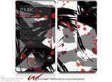 Abstract 02 Red - Decal Style skin fits Zune 80/120GB  (ZUNE SOLD SEPARATELY)