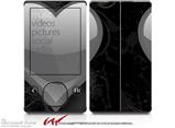 Glass Heart Grunge Gray - Decal Style skin fits Zune 80/120GB  (ZUNE SOLD SEPARATELY)