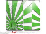 Rising Sun Japanese Flag Green - Decal Style skin fits Zune 80/120GB  (ZUNE SOLD SEPARATELY)