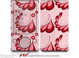 Petals Red - Decal Style skin fits Zune 80/120GB  (ZUNE SOLD SEPARATELY)