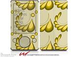 Petals Yellow - Decal Style skin fits Zune 80/120GB  (ZUNE SOLD SEPARATELY)