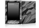 Camouflage Gray - Decal Style Skin for Amazon Kindle DX