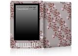 Victorian Design Red - Decal Style Skin for Amazon Kindle DX