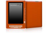 Solids Collection Burnt Orange - Decal Style Skin for Amazon Kindle DX