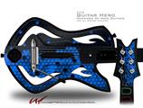  HEX Blue Decal Style Skin - fits Warriors Of Rock Guitar Hero Guitar (GUITAR NOT INCLUDED)