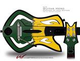  Ripped Colors Green Yellow Decal Style Skin - fits Warriors Of Rock Guitar Hero Guitar (GUITAR NOT INCLUDED)