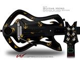  Anchors Away Black Decal Style Skin - fits Warriors Of Rock Guitar Hero Guitar (GUITAR NOT INCLUDED)