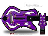  Anchors Away Purple Decal Style Skin - fits Warriors Of Rock Guitar Hero Guitar (GUITAR NOT INCLUDED)