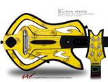  Anchors Away Yellow Decal Style Skin - fits Warriors Of Rock Guitar Hero Guitar (GUITAR NOT INCLUDED)