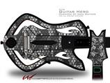  HEX Mesh Camo 01 Gray Decal Style Skin - fits Warriors Of Rock Guitar Hero Guitar (GUITAR NOT INCLUDED)
