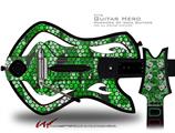  HEX Mesh Camo 01 Green Bright Decal Style Skin - fits Warriors Of Rock Guitar Hero Guitar (GUITAR NOT INCLUDED)