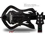  Diamond Plate Metal 02 Black Decal Style Skin - fits Warriors Of Rock Guitar Hero Guitar (GUITAR NOT INCLUDED)
