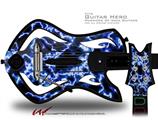  Electrify Blue Decal Style Skin - fits Warriors Of Rock Guitar Hero Guitar (GUITAR NOT INCLUDED)