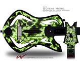 Electrify Green Decal Style Skin - fits Warriors Of Rock Guitar Hero Guitar (GUITAR NOT INCLUDED)