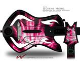  Lightning Pink Decal Style Skin - fits Warriors Of Rock Guitar Hero Guitar (GUITAR NOT INCLUDED)