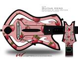  Strawberries on Pink Decal Style Skin - fits Warriors Of Rock Guitar Hero Guitar (GUITAR NOT INCLUDED)