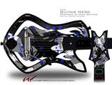  Abstract 02 Blue Decal Style Skin - fits Warriors Of Rock Guitar Hero Guitar (GUITAR NOT INCLUDED)