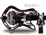  Abstract 02 Pink Decal Style Skin - fits Warriors Of Rock Guitar Hero Guitar (GUITAR NOT INCLUDED)