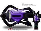 Glass Heart Grunge Purple Decal Style Skin - fits Warriors Of Rock Guitar Hero Guitar (GUITAR NOT INCLUDED)