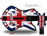  Union Jack 02 Decal Style Skin - fits Warriors Of Rock Guitar Hero Guitar (GUITAR NOT INCLUDED)