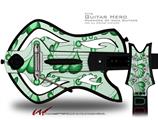  Petals Green Decal Style Skin - fits Warriors Of Rock Guitar Hero Guitar (GUITAR NOT INCLUDED)