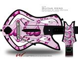  Petals Pink Decal Style Skin - fits Warriors Of Rock Guitar Hero Guitar (GUITAR NOT INCLUDED)