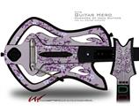  Victorian Design Purple Decal Style Skin - fits Warriors Of Rock Guitar Hero Guitar (GUITAR NOT INCLUDED)