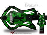  St Patricks Clover Confetti Decal Style Skin - fits Warriors Of Rock Guitar Hero Guitar (GUITAR NOT INCLUDED)