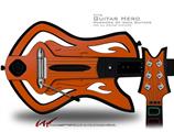  Solids Collection Burnt Orange Decal Style Skin - fits Warriors Of Rock Guitar Hero Guitar (GUITAR NOT INCLUDED)