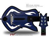  Solids Collection Navy Blue Decal Style Skin - fits Warriors Of Rock Guitar Hero Guitar (GUITAR NOT INCLUDED)