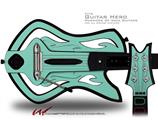  Solids Collection Seafoam Green Decal Style Skin - fits Warriors Of Rock Guitar Hero Guitar (GUITAR NOT INCLUDED)